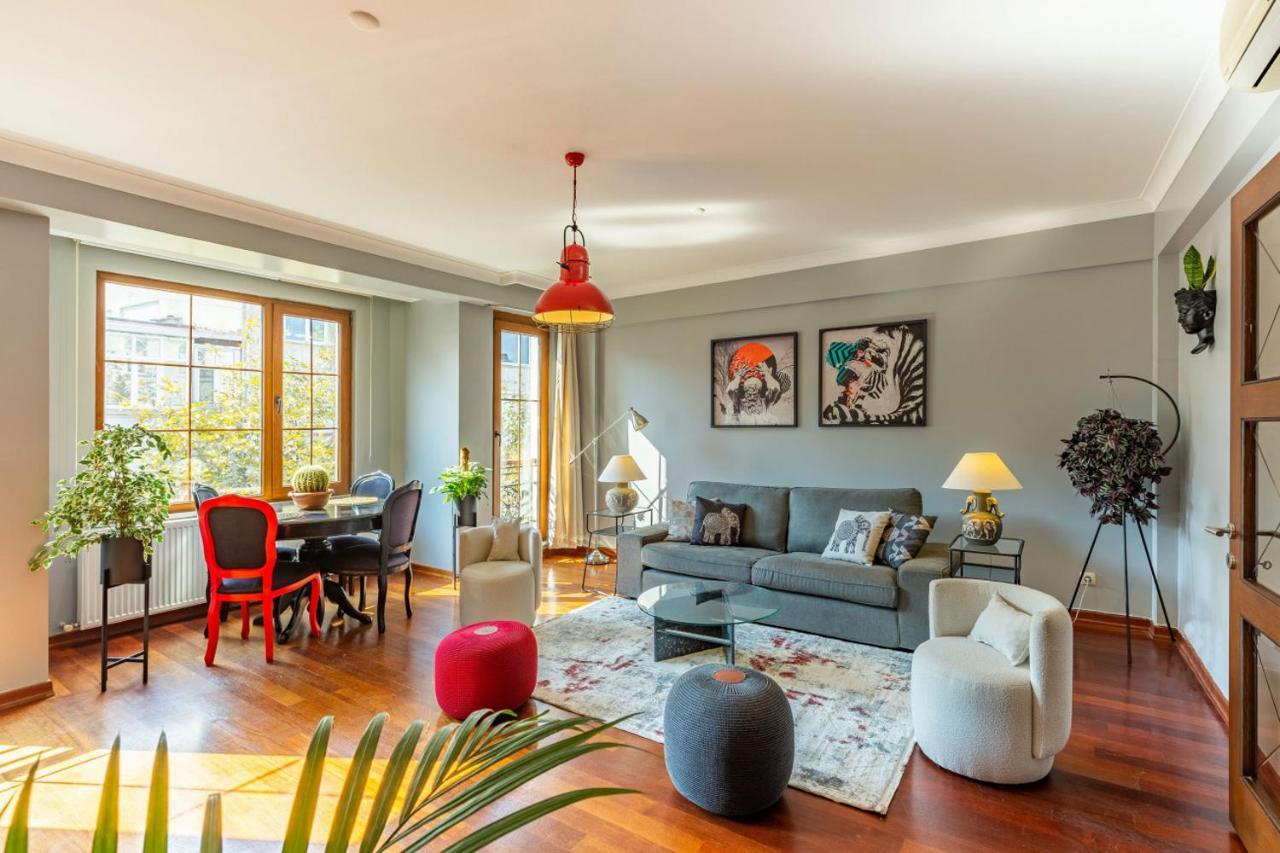 イスタンブールOutstanding Flat With Calming View Nisantasiアパートメント エクステリア 写真